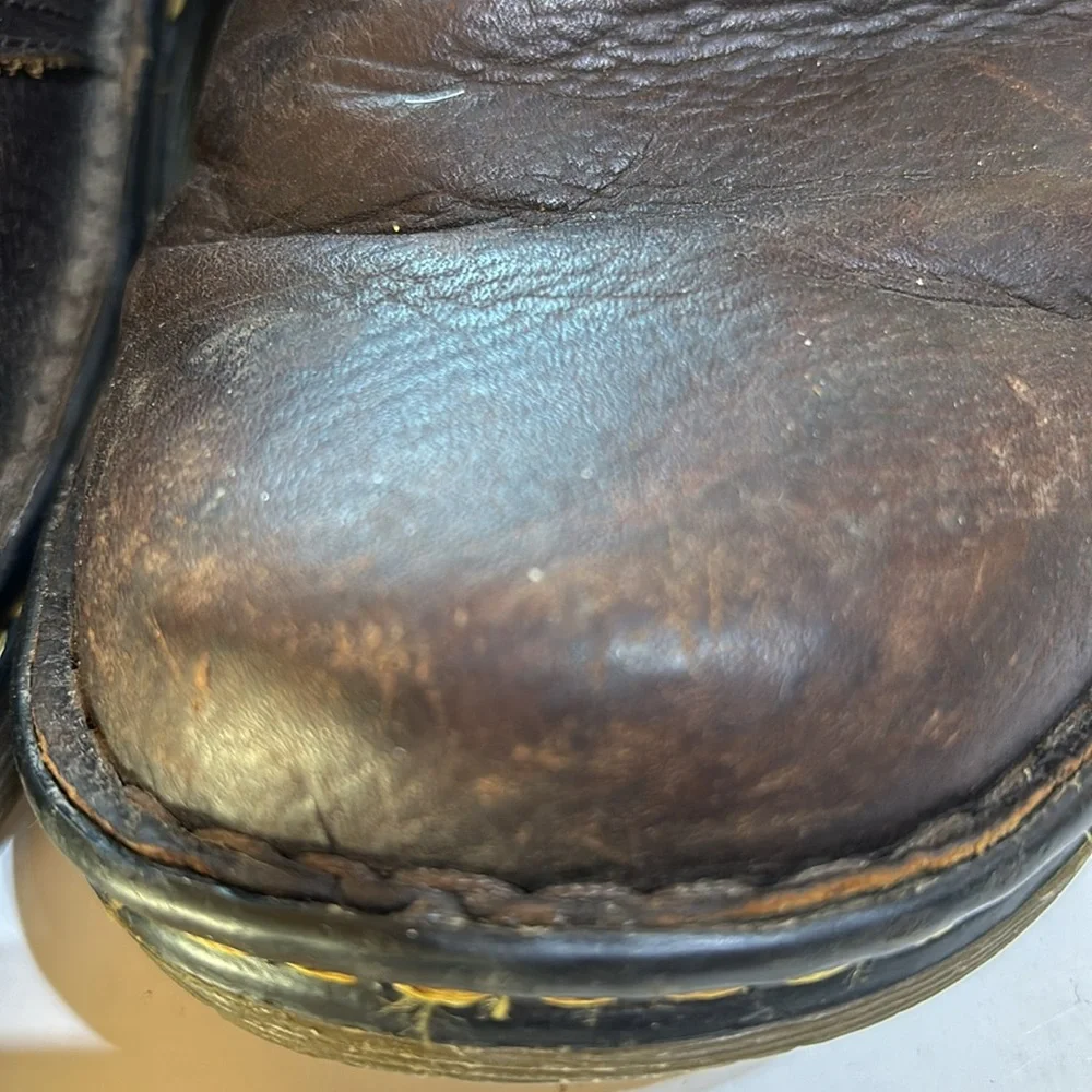 Doc MARTENS Chukka boots SUSSEX Size 9 BROWN 90s grunge boots 1800s men’s boots
